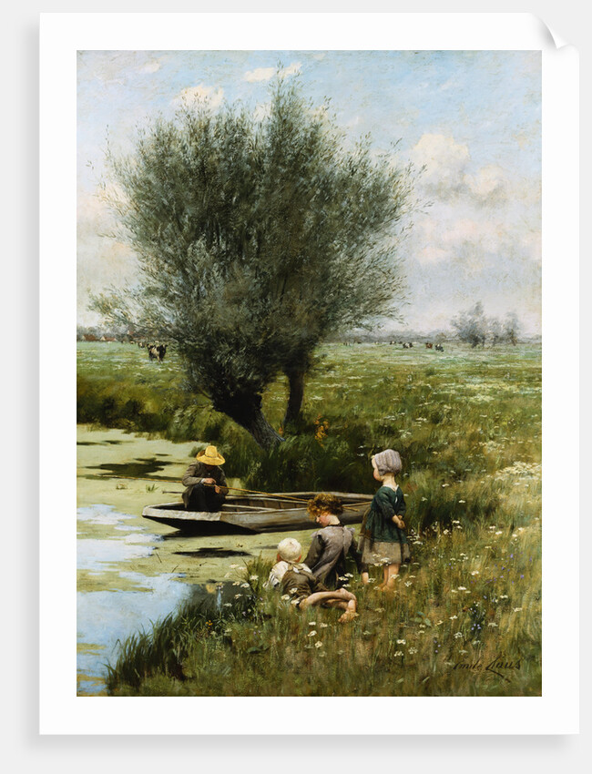 By the Riverside by Emil Clause