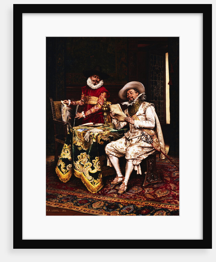 The Connoisseurs by Adolphe Alexander Lesrel