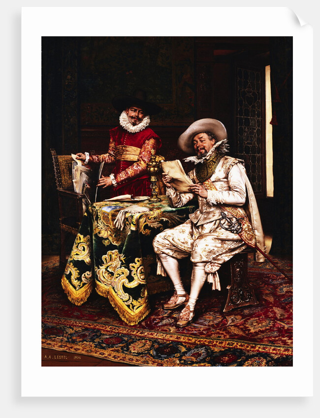 The Connoisseurs by Adolphe Alexander Lesrel