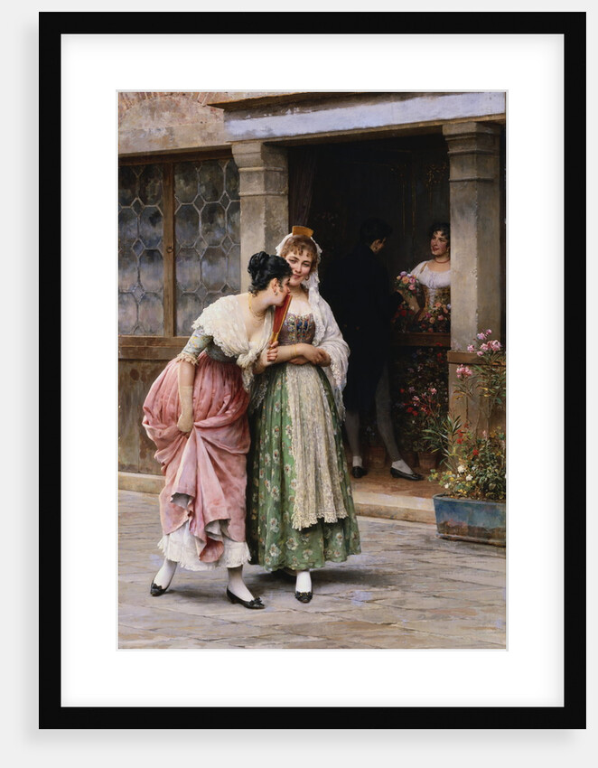 The Sunday Bouquet by Eugene de Blaas