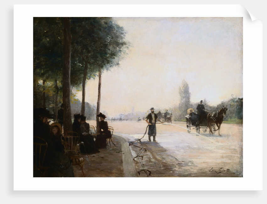 The Champs Elysees, Paris by Victor Gilbert