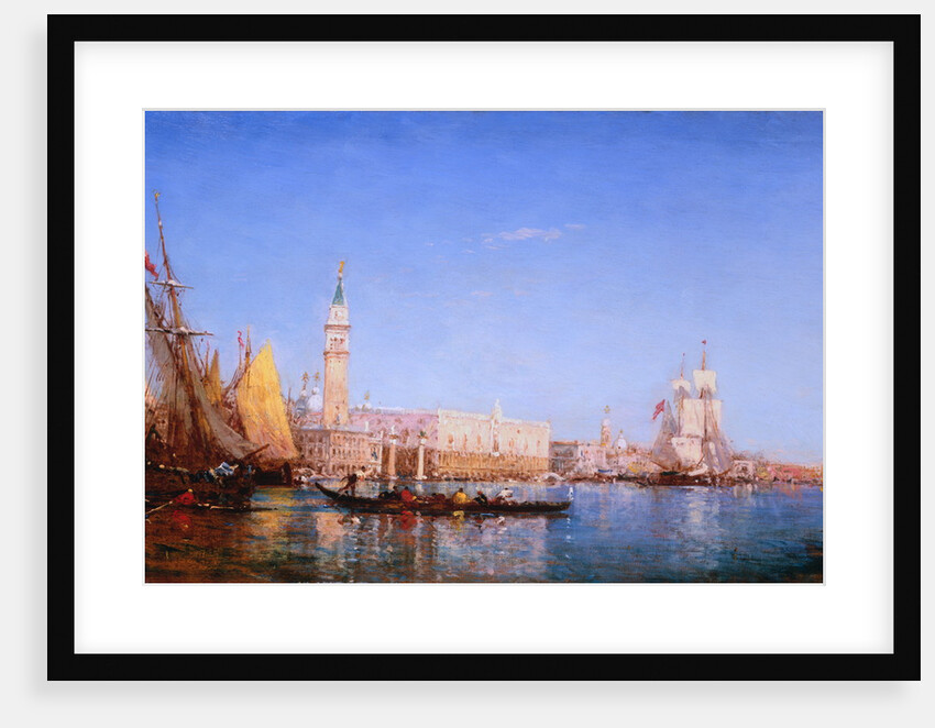 The Grand Canal, Venice by Felix Francois Georges Philbert Ziem