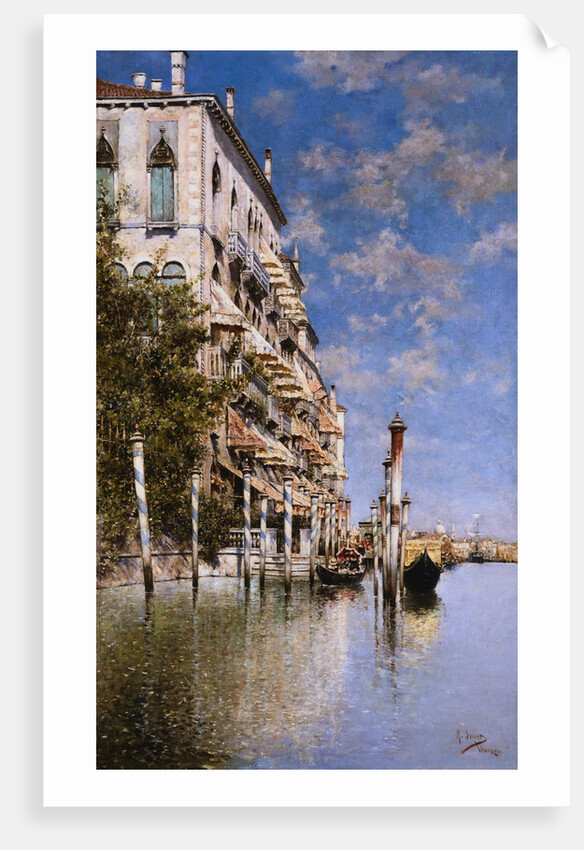 Along the Grand Canal by Rafael Senet