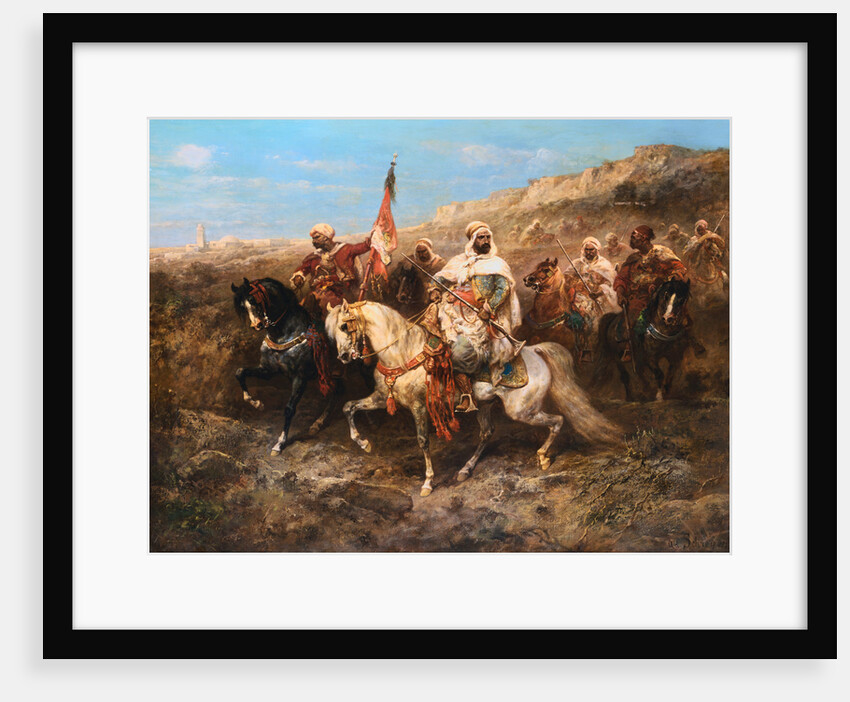 A Regal Procession by Adolph Schreyer