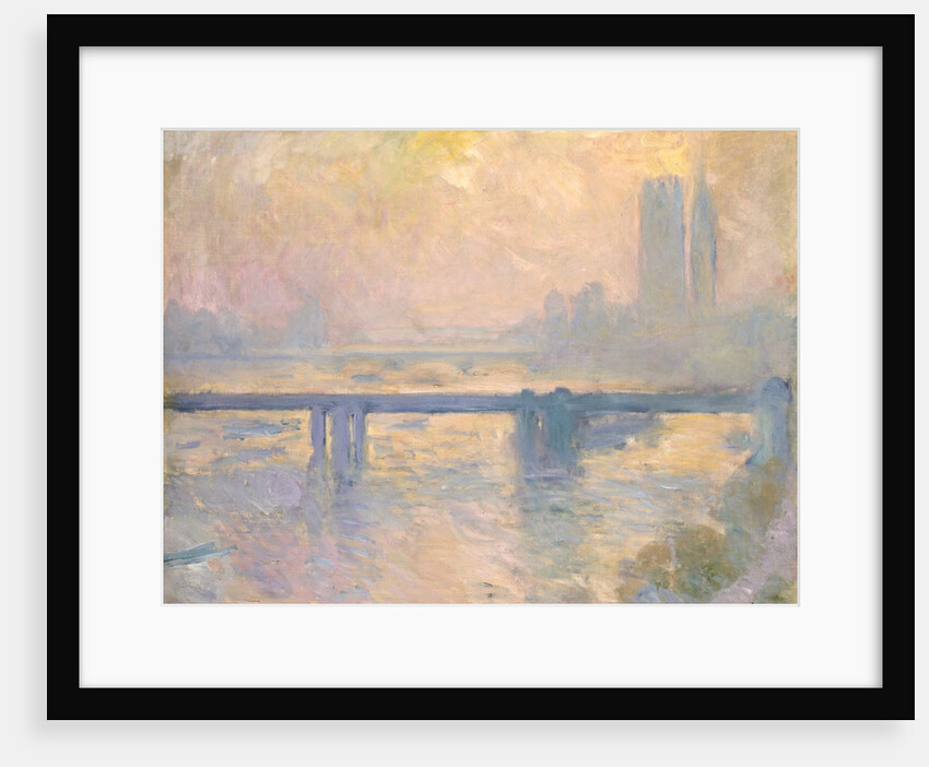 Charing Cross Bridge at the Houses of Parliament by Claude Monet