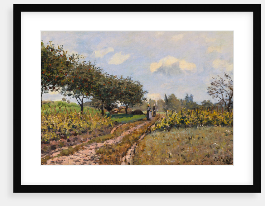 A Path in the Country by Alfred Sisley