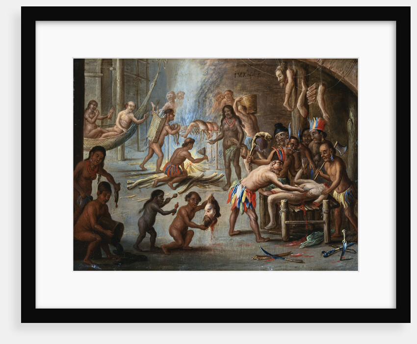 Indians as Cannibals by Jan van Kessel I