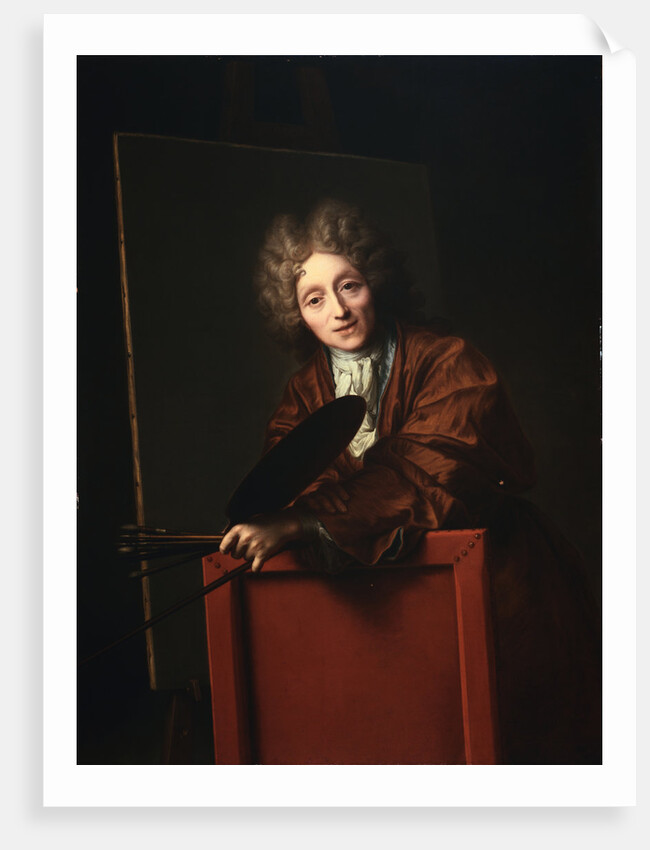 Portrait of an Artist by Jean-Baptiste Santerre