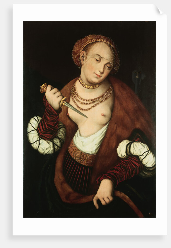Lucretia attributed to Lucas Cranach the Elder by Anonymous