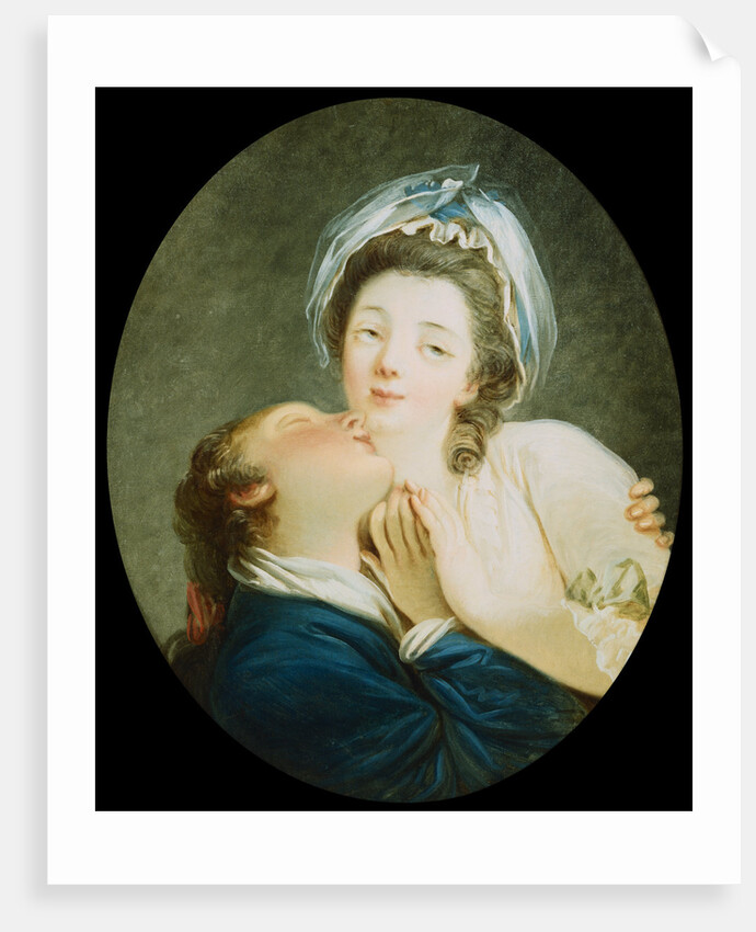 Young Lovers [one of a pair] from the School of Fragonard by Anonymous