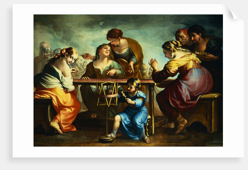 The Sewing School by Paolo Gerolamo Piola