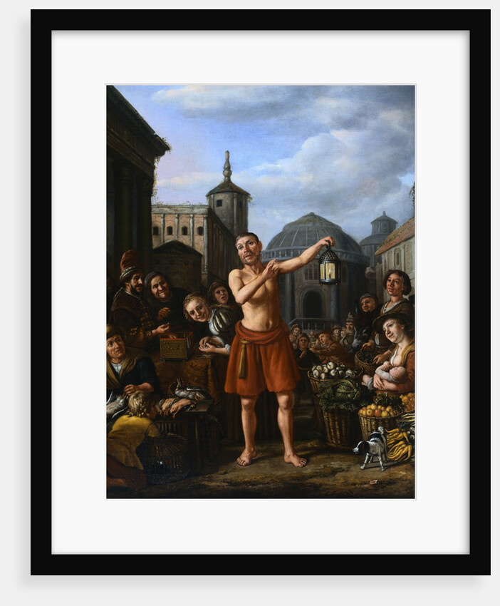 Diogenes Searching for an Honest Man by Jan Victors