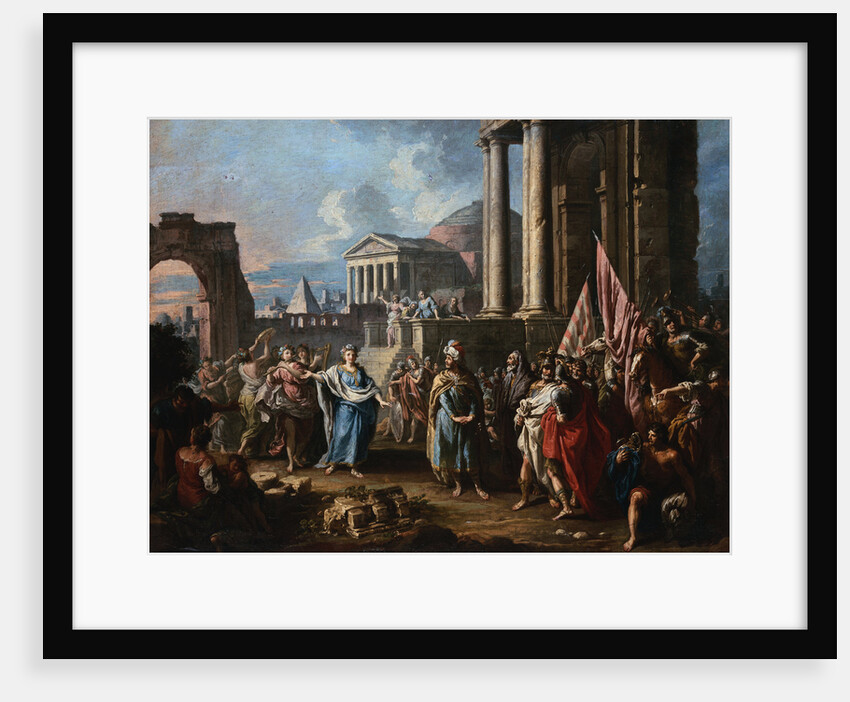 The Return of Alexander the Great to Rome by Francesco Fontebasso