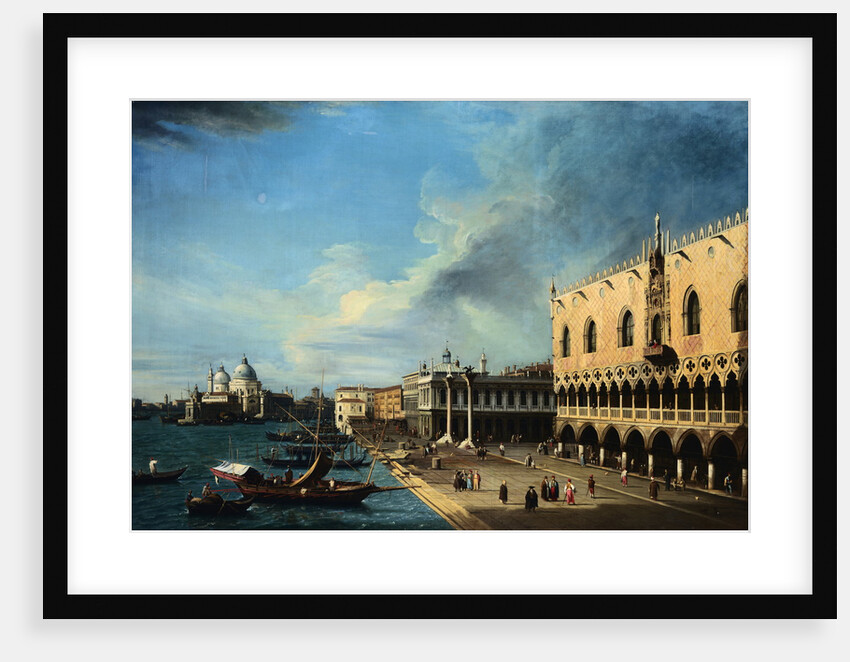 Venice, The Molo Looking West with The Doges' Palace by Canaletto