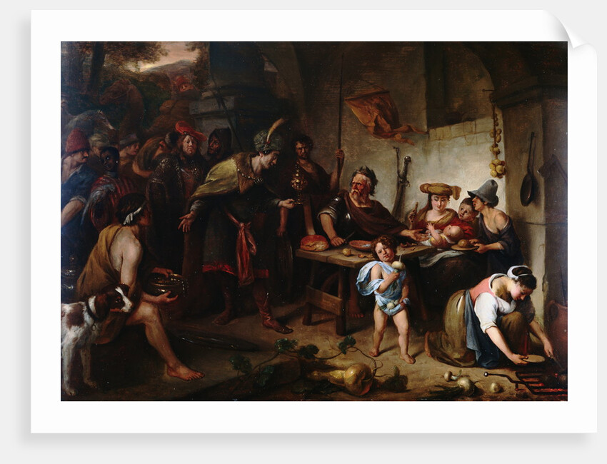 Manius Curius Dentatus and the Samnites by Jan Steen