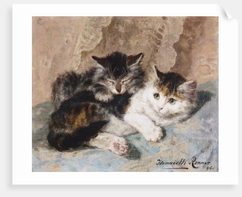 Best of Friends by Henriette Ronner-Knip