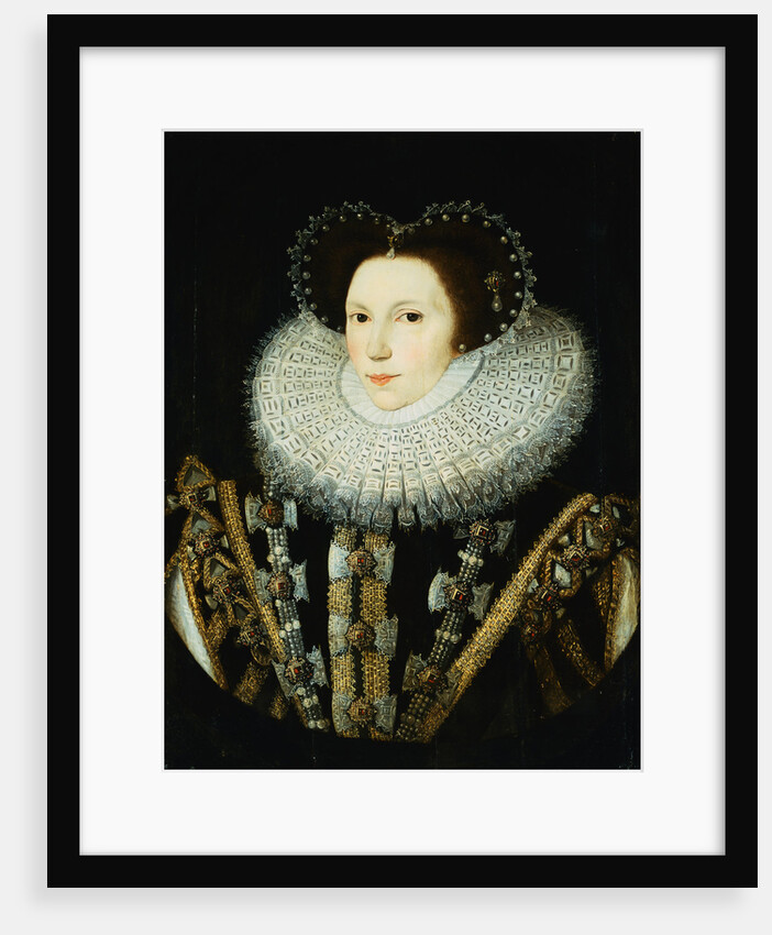 Portrait of Elizabeth Stafford, Lady Drury by Sir William Segar