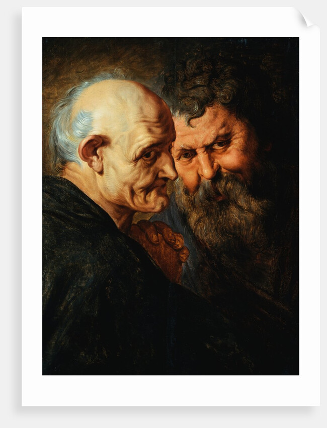 Two Saints by Sir Peter Paul Rubens