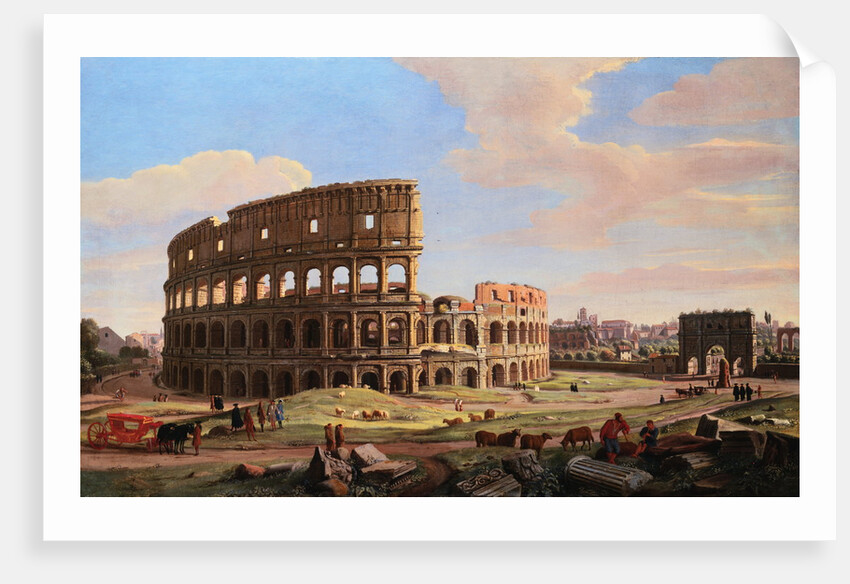 The Colosseum by Gaspar van Wittel