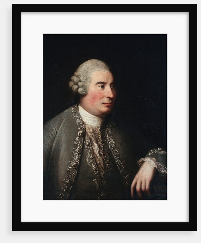 Portrait of David Hume, the Philosopher, Seated Half-Length by David Martin