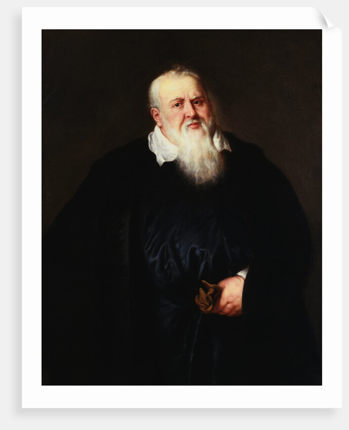 Portrait of Sir Theodore Turquet de Mayerne by Peter Paul Rubens