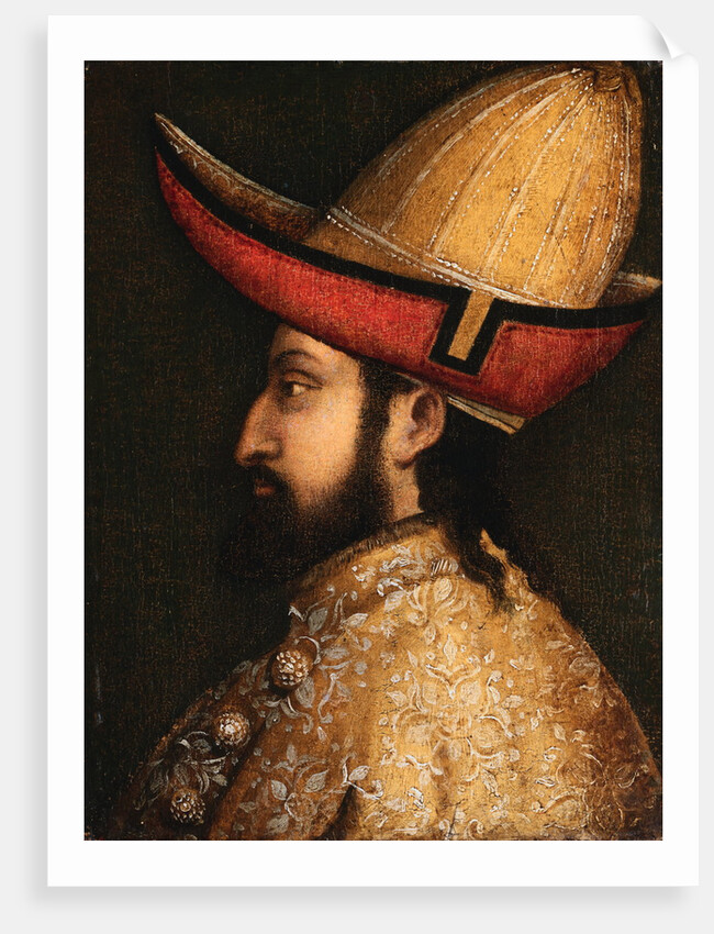 Portrait of John VIII Paleologus by School of Gentile Bellini