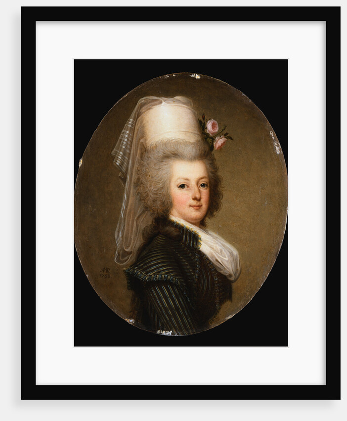 Portrait of Queen Marie Antoinette by Adolf Ulrich Wertmuller