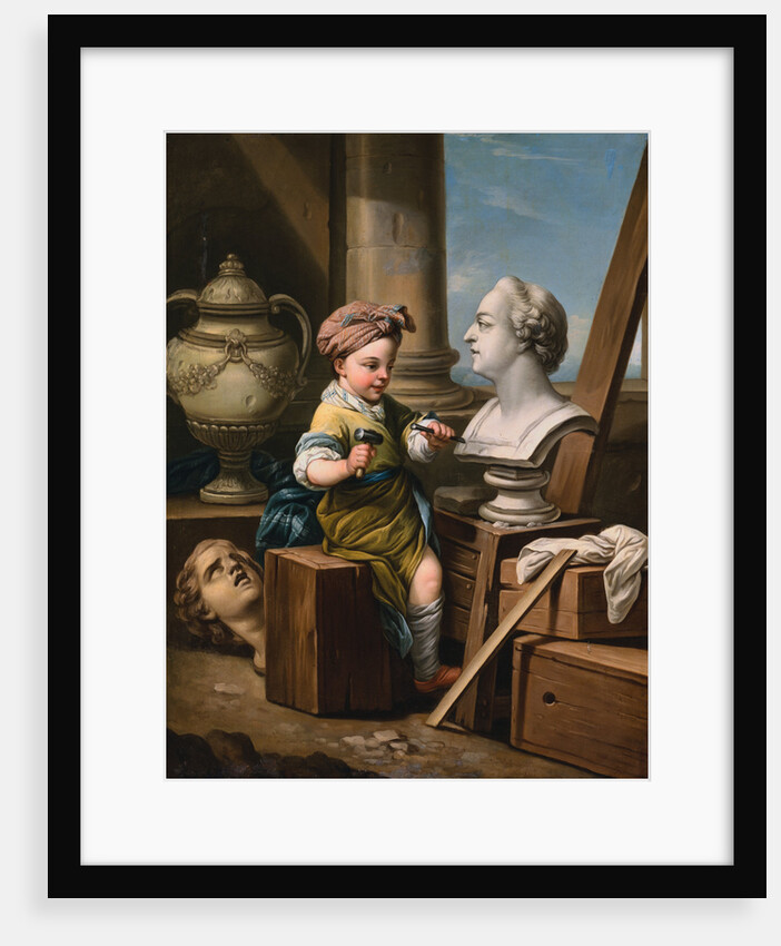 The Four Arts: 'Sculpture' by Charles-Andre van Loo