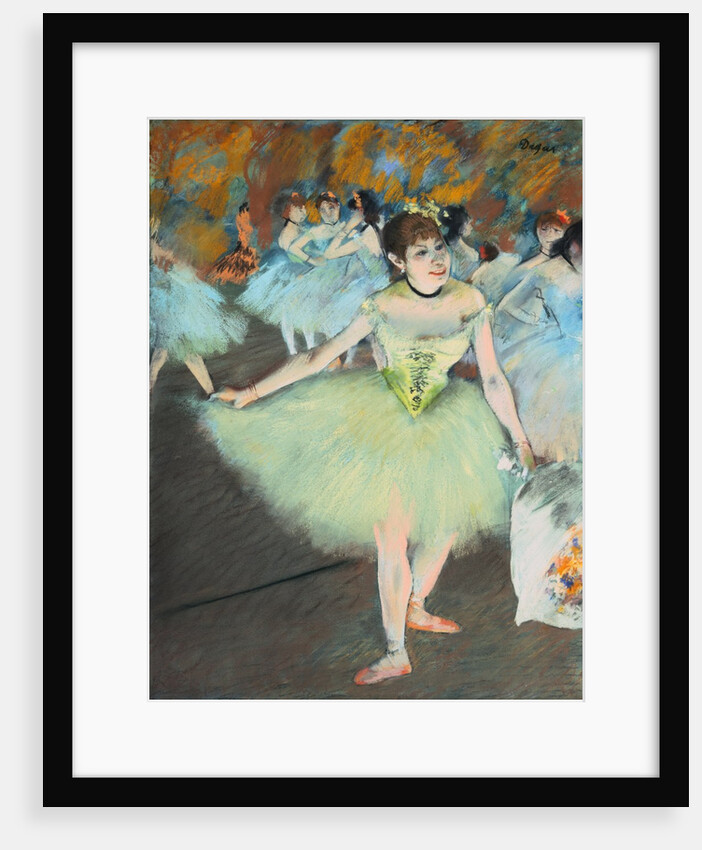 On Stage by Edgar Degas