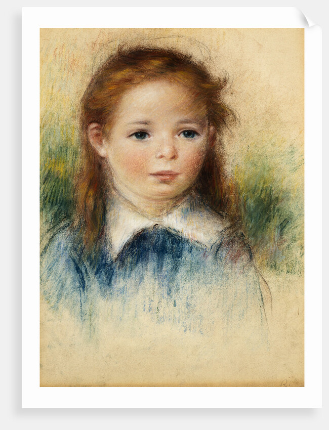 Portrait of a Young Girl by Pierre-Auguste Renoir