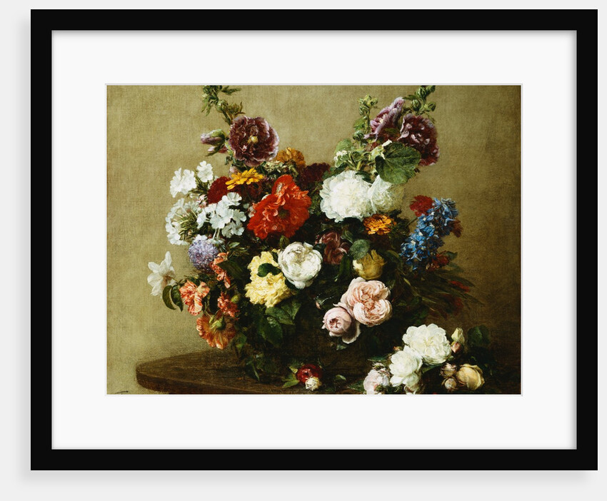 Bouquet of Various Flowers by Henri Fantin-Latour