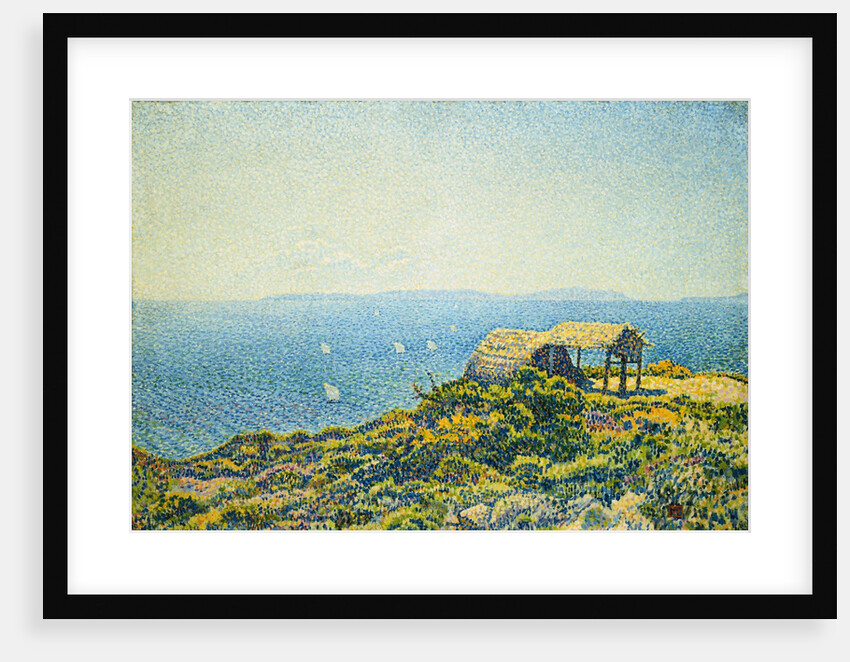 Isles of Levant, View of Cape Benat by Theo van Rysselberghe
