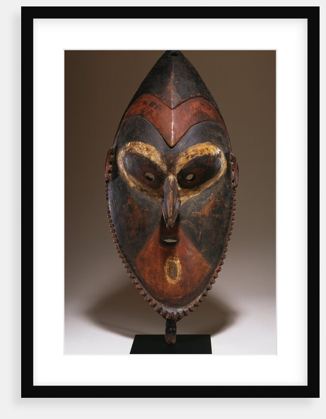 A Lower Sepik Mask by Anonymous