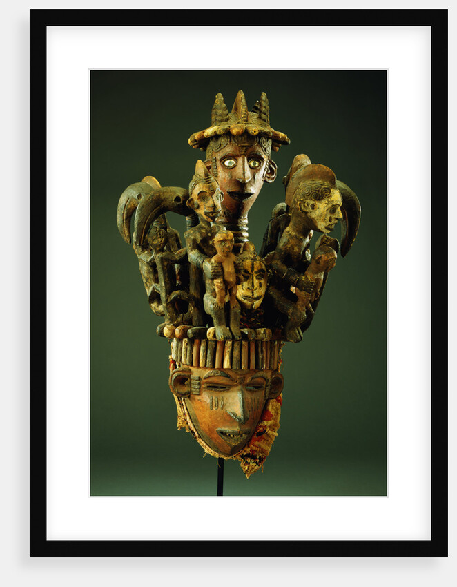 A Fine and Unusual Igbo Mask, Leja Village by Anonymous