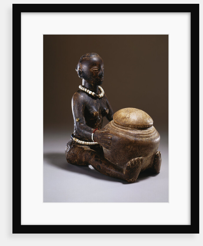 A Luba Figure by Anonymous