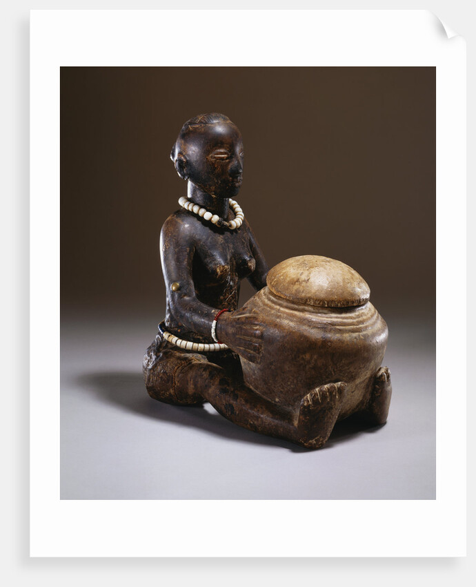 A Luba Figure by Anonymous