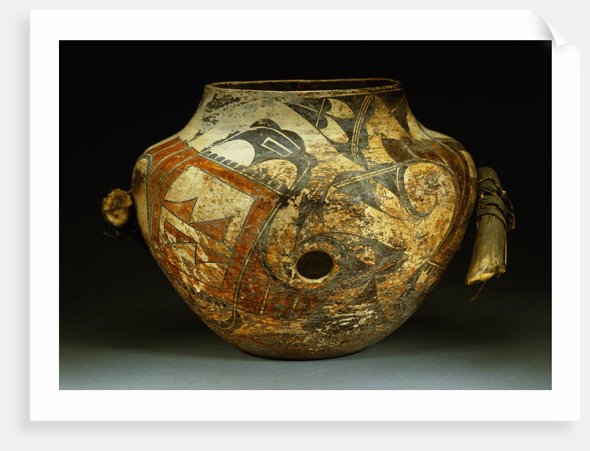 A Zuni Fetish Bowl by Anonymous