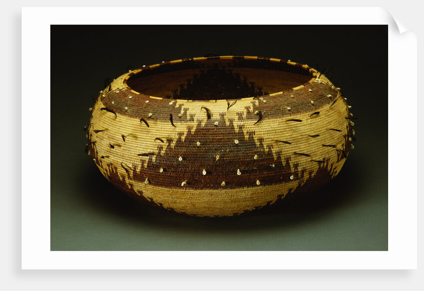 A Fine and Large Pomo Gift Basket by Anonymous