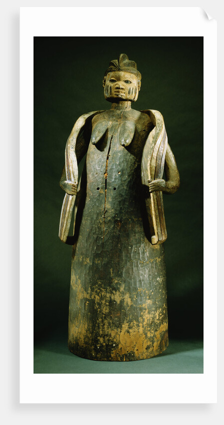 A Yoruba Gelede Body Mask by Anonymous
