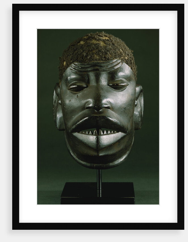 A Makonde Helmet Mask, Lipiko by Anonymous