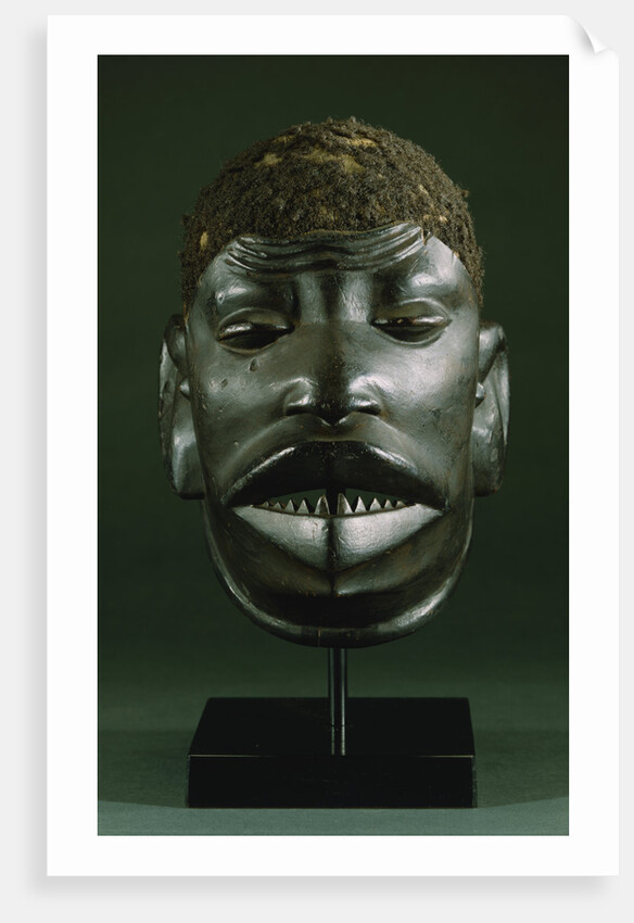 A Makonde Helmet Mask, Lipiko by Anonymous