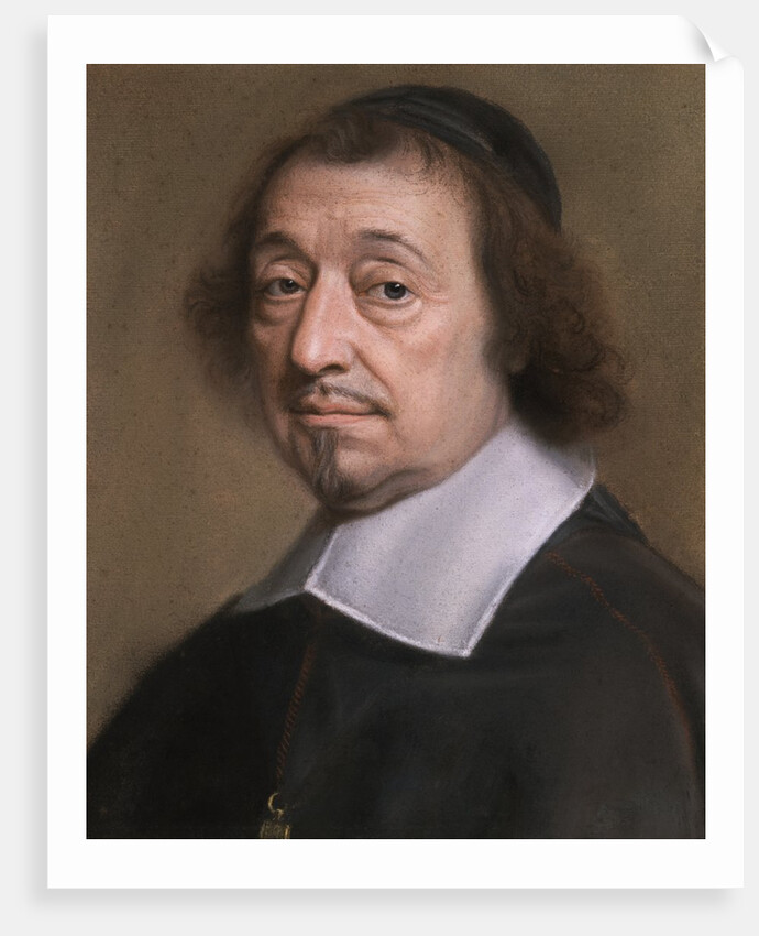 Portrait of Monseigneur Louis Doni d'Attichy, Bishop of Rietz by Robert Nanteuil