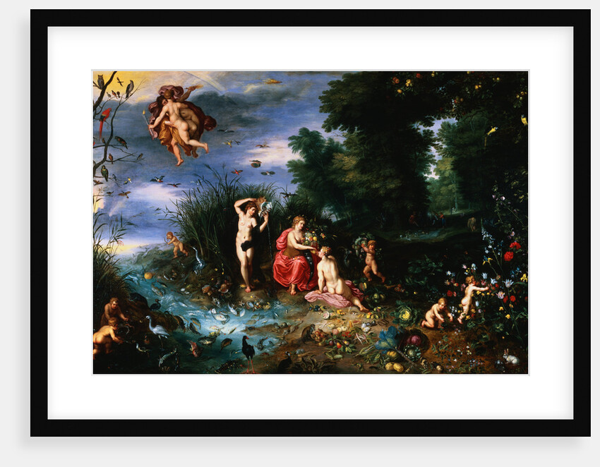 An Allegory of the Elements by Jan Brueghel the Elder and Hendrick van Balen by Anonymous
