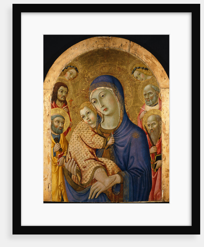 The Madonna and Child with Saints by Sano di Pietro
