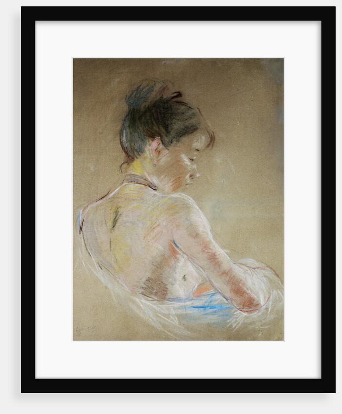 Girl with Naked Shoulders by Berthe Morisot