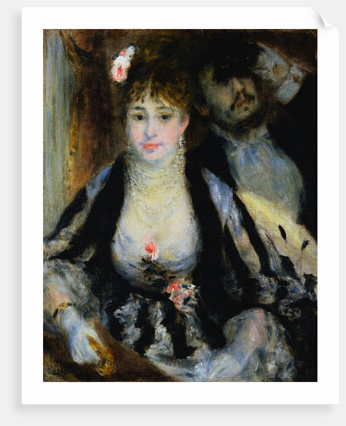 The Theatre Box (la Loge) by Pierre-Auguste Renoir