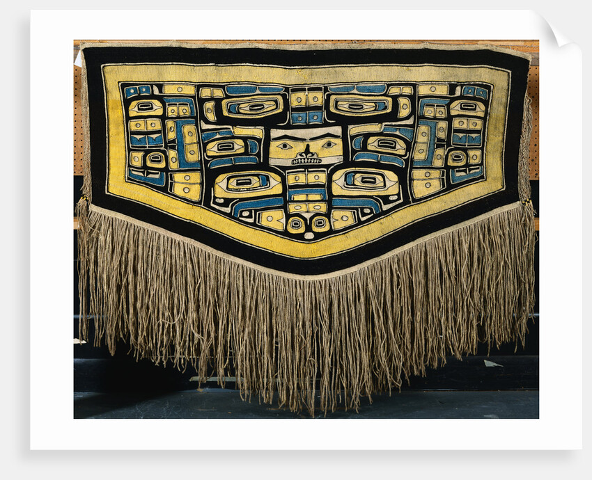 Tlingit Chilkat Dancing Blanket by Anonymous