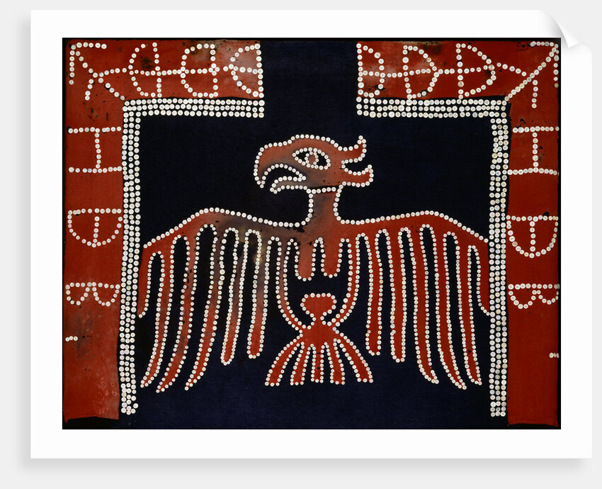 Kwakiutl Button Blanket by Anonymous