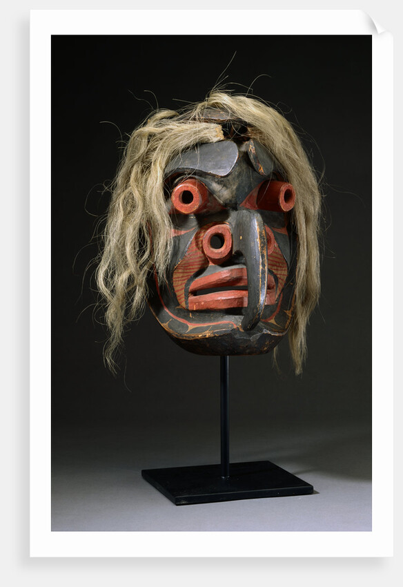 A Heiltsuk Mask by Anonymous