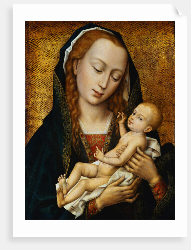 Virgin and Child by Follower of Rogier van der Weyden by Anonymous